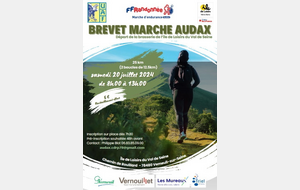 Brevet Marche Audax (hors programme Manureva)