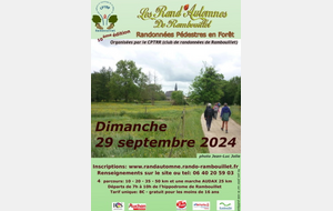 Les Rand'Automnes de Rambouillet (hors programme Manureva)